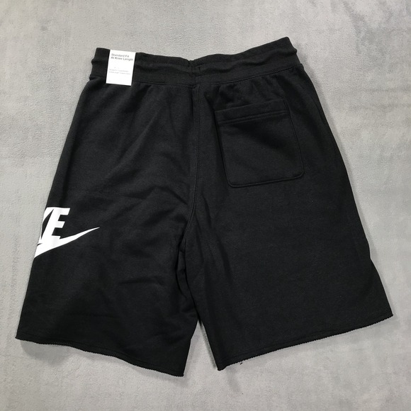 Nike Club Alumni Fleece Sweat Shorts Mens Medium Black FQ4950-010 NEW - Picture 10 of 13